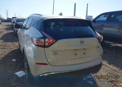 2017 Nissan Murano Platinum from USA, damaged, VIN 5N1AZ2MH3HN131133